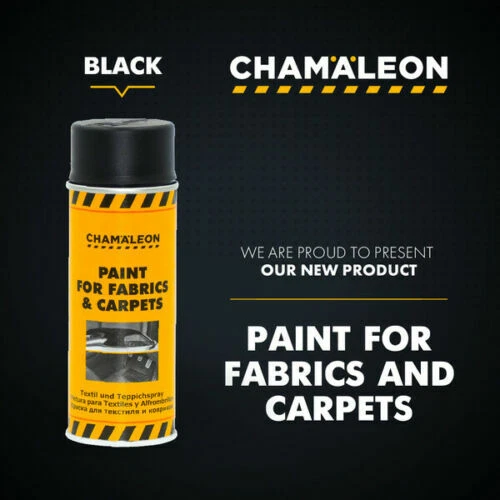 Teppich-Farbspray Teppich 3 x 400ml Cabriolet Farbe Schwarz Fußmatten Chamäleon - Bild 2 von 4