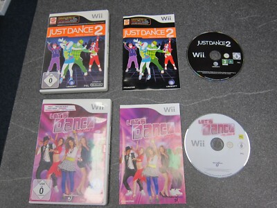 Just Dance 2 (Nintendo Wii, 2010, DVD-Box) + Lets Dance with Mel B.
