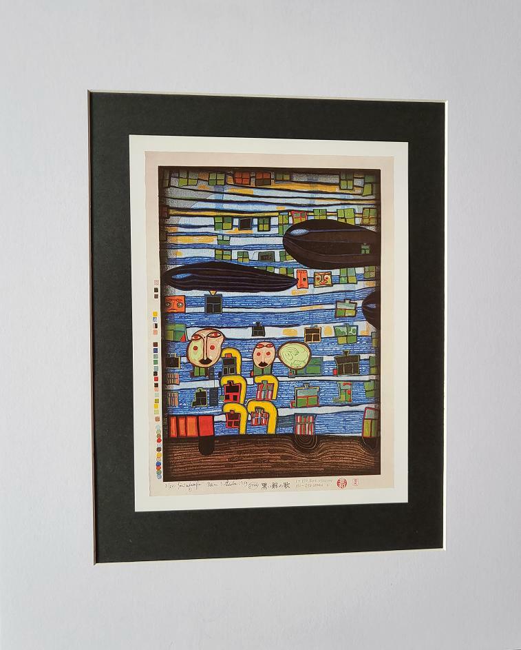 アート・デザイン・音楽 HUNDERT WASSER    HARRY BAND Hundertwasser - SONG OF THE WHALES