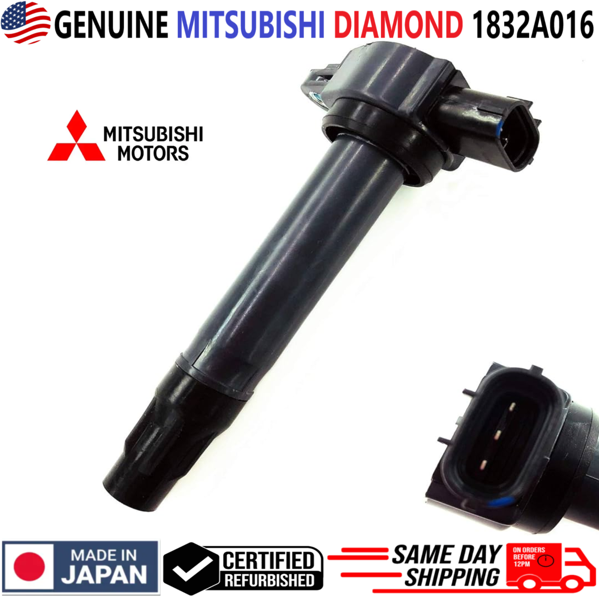 GENUINE Diamond x4 Ignition Coils For 2007-2020 Mitsubishi