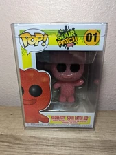 W/ Protector Funko POP Sour Patch Kids Redberry Sour Patch Kid #01 New In Box