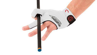 Predator Jasmin Ouschan Second Skin White/Black Glove L/XL LEFT Hand Pool Glove