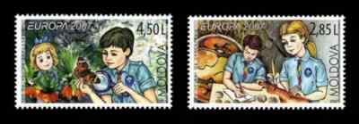 s51961 MOLDAWIEN 2007 EUROPA CEPT MNH ** 2v SCOUT