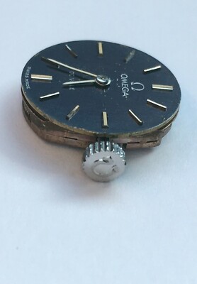 Montre Femme Omega De Ville Vintage Argent Sterling, Mouvement 17 Bijoux - Occasion