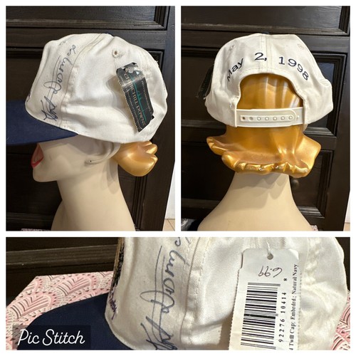 NWT 124th Kentucky Derby Churchill Down Snapback Hat Cap Signed Kent Desormeaux - Picture 17 of 18