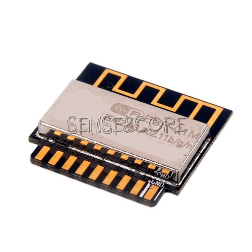 10x ESP-02S WiFi-Modul – ESP8285, Serielle Goldfinger-Schnittstelle, Transparente Übertragung, IoT & Smart Home