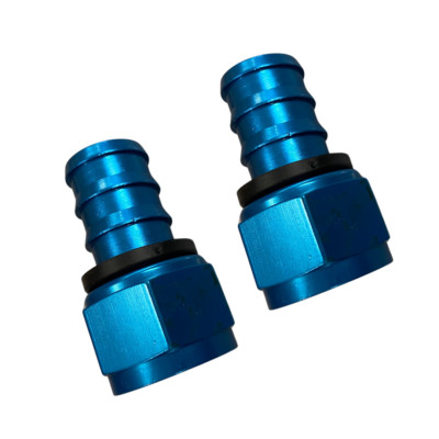 Fragola Performance Hose Fittings- #16 Straight Push Lock- 200116 - Lot of 2
