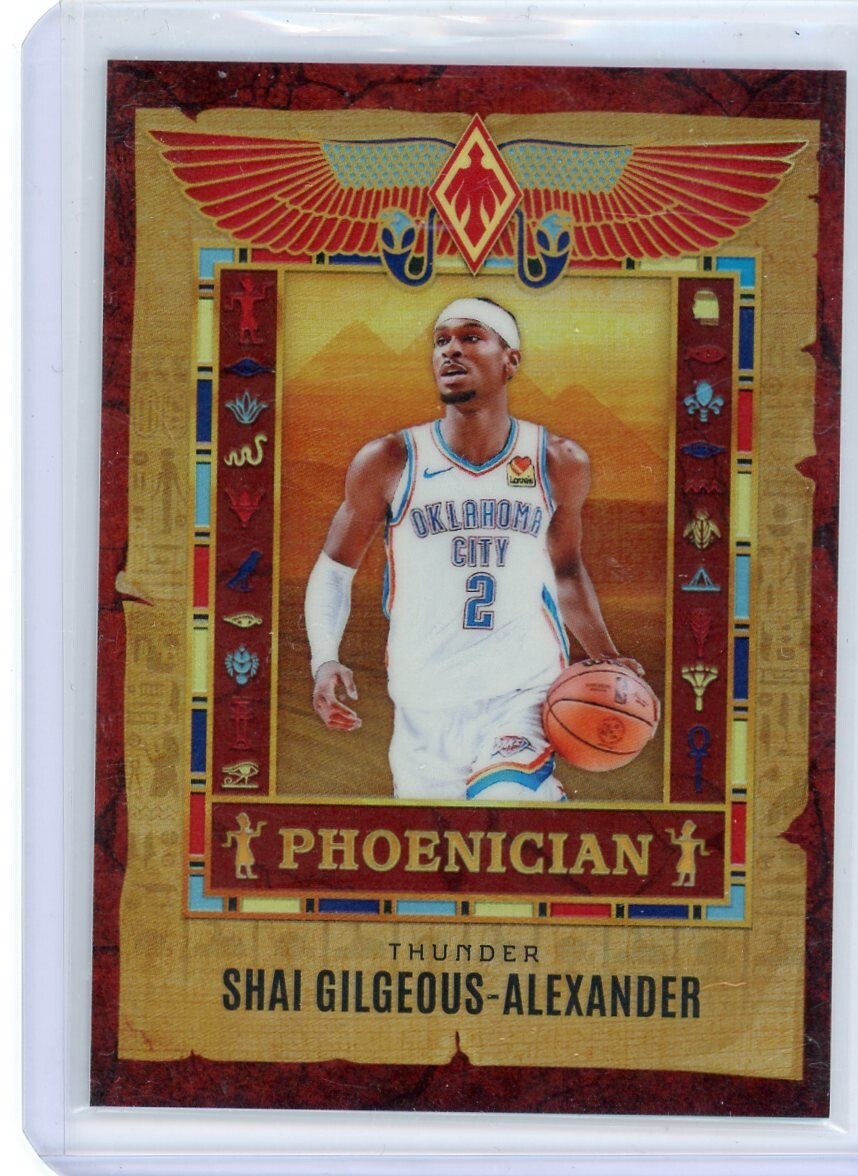 2023/24 Panini Phoenix Shai Gilgeous-Alexander Phoenician Case Hit SSP #6