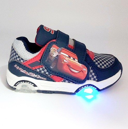 scarpe CARS con luci led luminose da bambino ginnastica per bimbo a strappo  | eBay