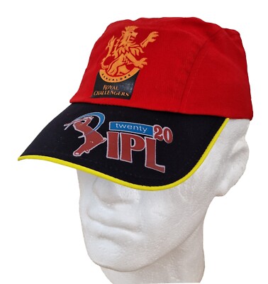 Royal Challengers Bengaluru Bangalore Cap, IPL Cricket T20, RCB