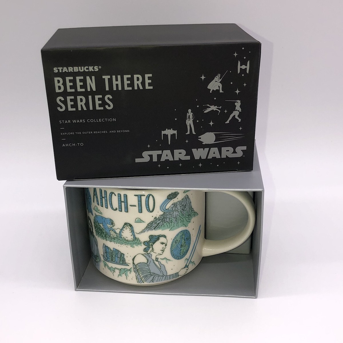 New Starbucks Been There Series Disney Star Wars AHCH-TO Blue 14