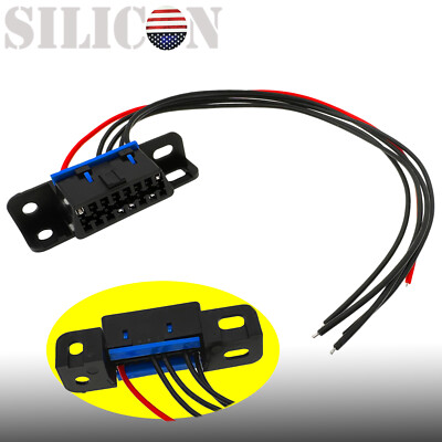 OBD II OBD2 Serial Port Harness Connector Pigtail Data Link For GM ALDL LS1 LT1