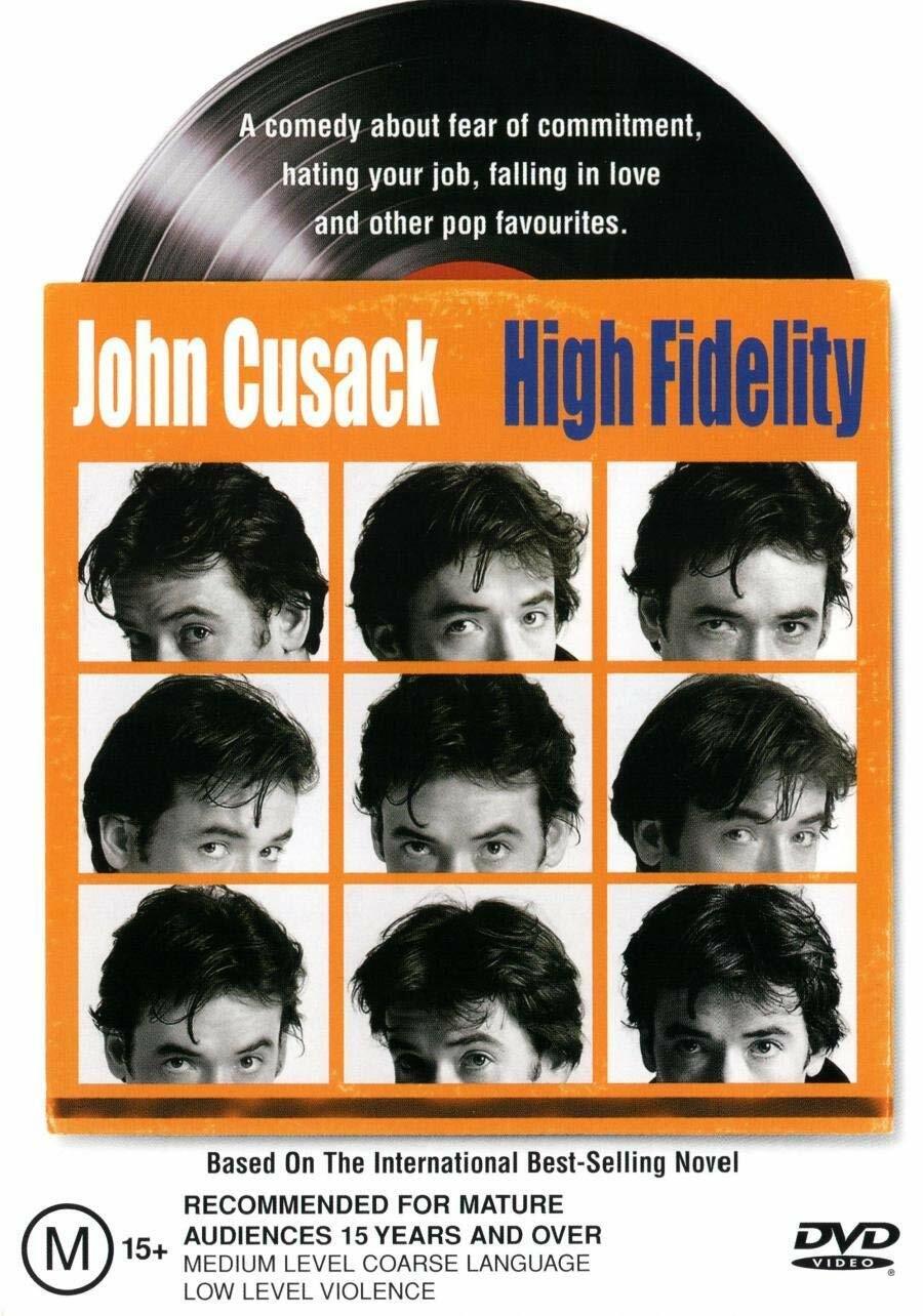 High Fidelity (PAL, DVD)Region 4 (COMPATABLE DVD PLAYER NEEDED TO PLAY THIS)
