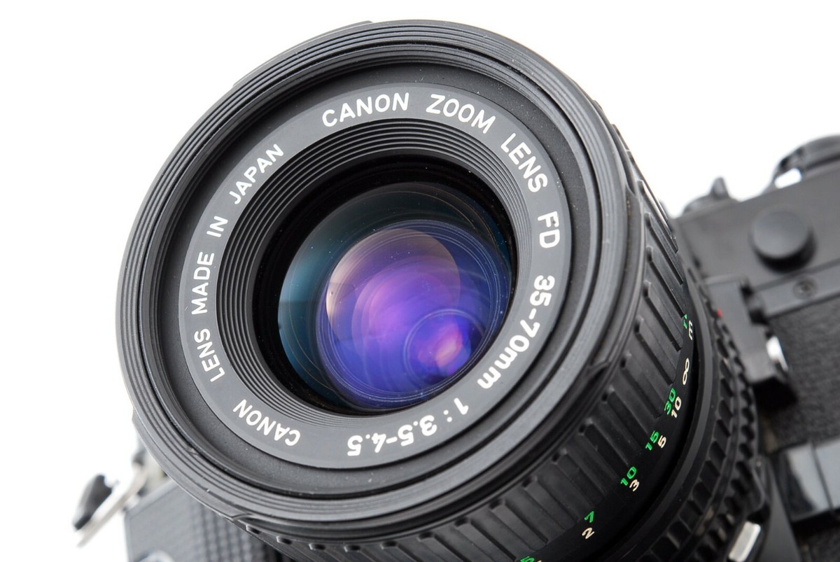 near mint]canonA-1/power winderA2/FD zoom lens 30mm-70mm from