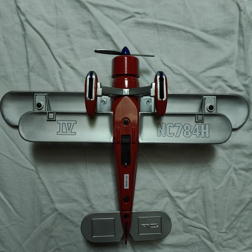 1930 STEARMAN 4E DIE-CAST METAL AIRPLANE BANK COLLECTIBLES CHEVRON Red NIB - Picture 6 of 10