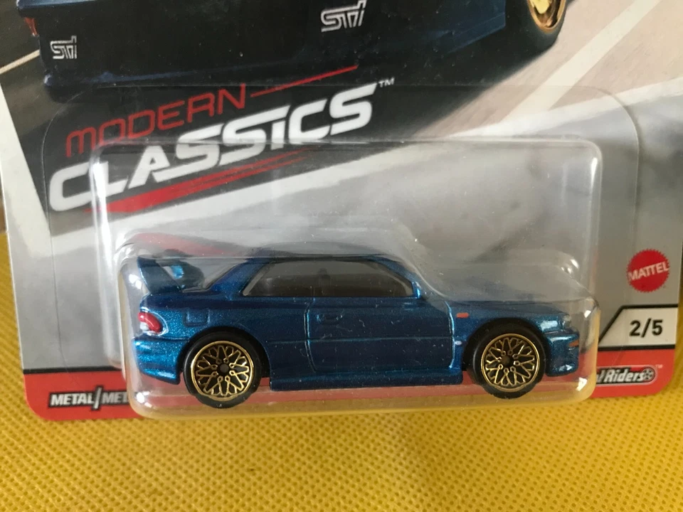 Hot Wheels Premium Modern Classics '98 Subaru Impreza 228 STi-Version 2/5 B518 - Image 2 of 4