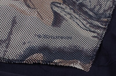 Couvre-tête Paintball Sandana Vintage Brownleaf Diamond Mesh - Années 1990 OG - Neuf - Taille Unique - USA