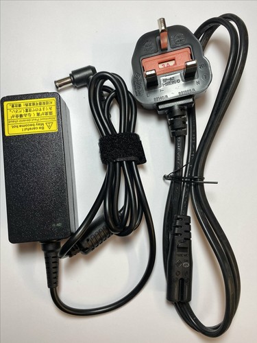UK Replacement 19V AC-DC Adaptor for LG 22MT49DF-PZ 22" Monitor Screen - Picture 5 of 7