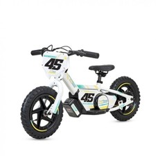 Bicicleta electrica Apex 12" 100w bateria de 24v infantil color blanca y verde