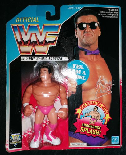 THE MODEL RICK MARTEL MOC ORIGINAL PACKAGING WWF H...