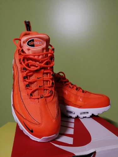 Nike Air Max 95 PRM 538416-801 Orange Black EU 42.5 - US 9 - UK 8 - CM 27 - Foto 20 di 23