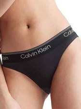 NWT Calvin Klein Women's X-LARGE ATHLETIC THONG QF7188-001