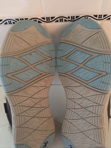 Ryka Azure Fashion SLIP ON Brown/Blue/Cream Shoes US WOMEN SZ 7 EUC - Picture 11 of 12