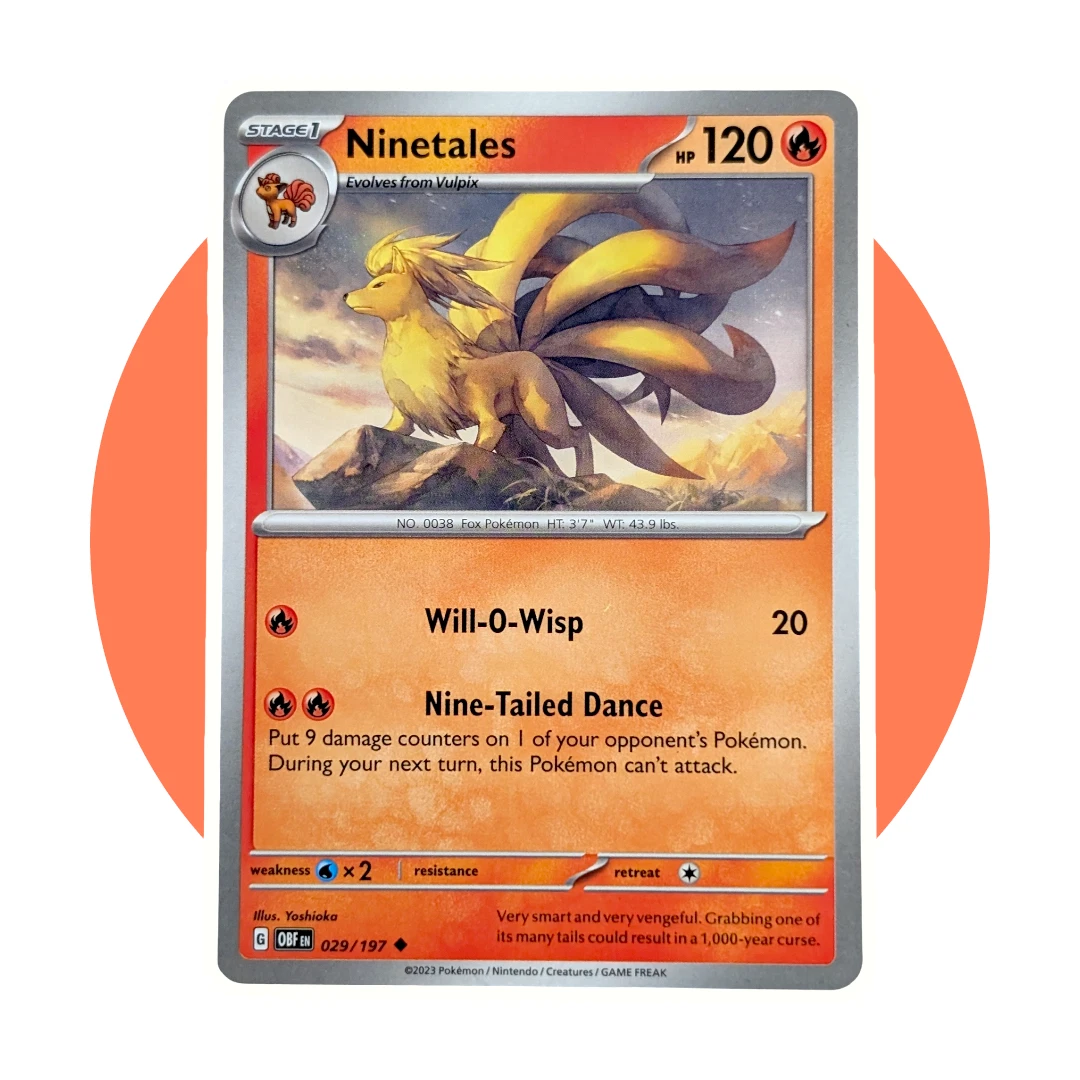 Ninetales Pokmon TCG Cards for sale | eBay