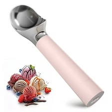 Heated Ice Cream Scoop Rechargeable Electric Scooper for Hard IceCream Self W...
