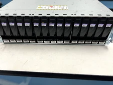 EMC KTN-STL3 15-Bay 3.5" 6GB/s SAS DEA DAS JBOD HDD Array Enclosure with Trays!!