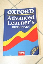 Oxford Advanced Learner's Dictionary Englisch