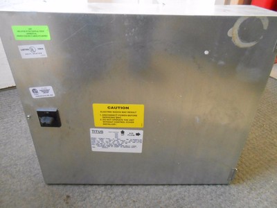 TITUS DESV SERIES 24 X 18 DUCT SIZE DUCT HEATER | eBay