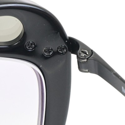 CHANEL CC Logos Sunglasses Eye Wear Plastic Black Silver 5267 Chanel Black to Grey Plastic Silver CC Logo Oversized  main image 4