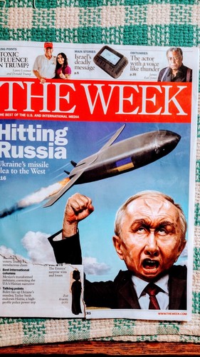 THE WEEK BEST OF U.S. & INTERNATIONAL MEDIA 09/27/2024 HITTING RUSSIA magazine - Picture 13 of 24