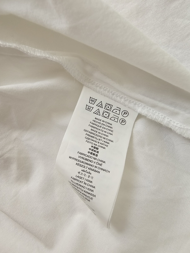 Michael Kors White Smart Smock Sleeve Shirt - Size L Large - excellent condition - Picture 3 of 11