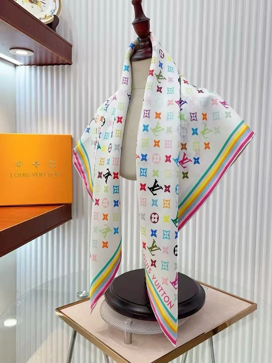 Louis Vuitton White Silk Scarves & Wraps for Women for sale | eBay