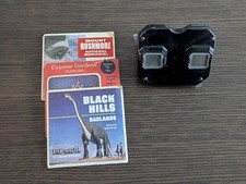 Vintage Sawyer's View-Master Model C Stereoscopic Photo Viewer 1940s w/ Slides