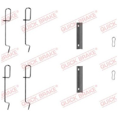 Quick Brake Zubehörsatz Bremsklötze Bremsbeläge 21291332