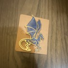 Blue Dragon Enamel Pinback Button Pin - Blue Dragon Pinback Pin — photo 3