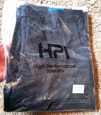 Culver's Sz 30R x 30L Black MENS UNIFORM KAHKIS BUTTON ZIPPER POCKETS