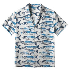 Oceanic Fish Hawaiian Shirt