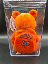 Terrell Davis 30 Beanie Bear Salvino's Bammers 1999 QB Club Denver Broncos NFL