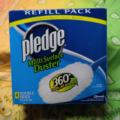 New Pledge Multi Surface Duster Refills 4 Double Sided Dusters Refill Pack 2007