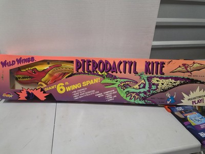 Huge Vintage Spectra Star 3d Pterodactle Kite