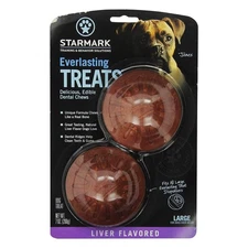 StarMark EVERLASTING DOG TREAT Hard Chew LIVER LARGE