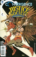 Convergence Justice Society of America 1A Panosian FN 2015 Stock Image