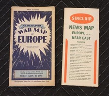 Rand McNally & Co. 1940-1949 Date Range Antique Maps, Atlases