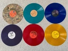 Colored Vinyl Records Albums LP Arts CraftsHome Decor Bar Lot of 12