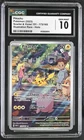 Pokemon Pikachu 173/165 Illustration Rare Scarlet Violet 151 - CGC 10