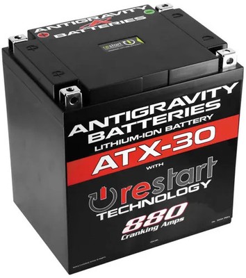Antigravity Re-start Lithium-Ion 880 Battery Harley Ultra Limited Low 15-20